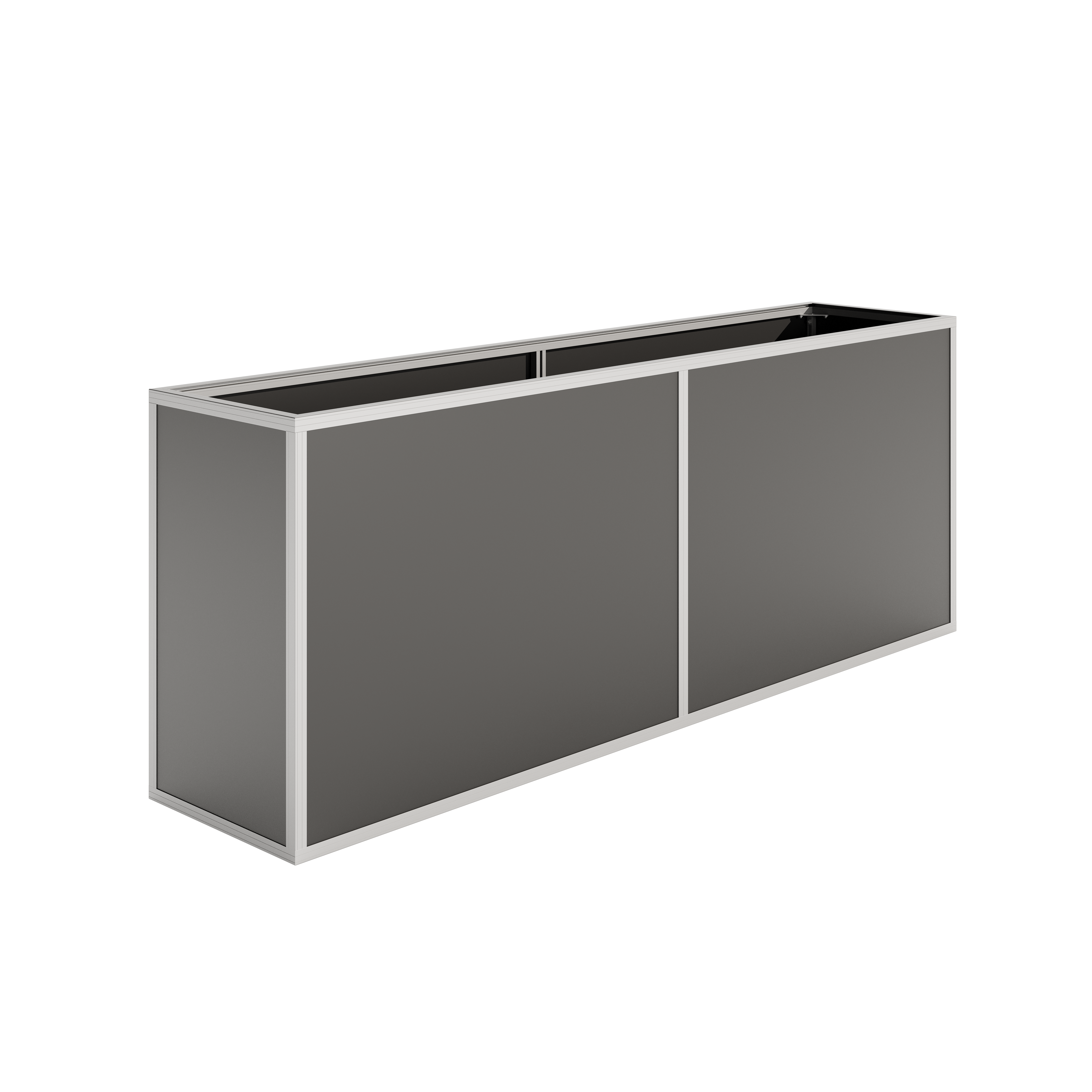Aluminium-Hochbeet 210 | 45 cm Tiefe - pressblank Aluminium-Hochbeet 210 | 45 cm Tiefe - pressblank